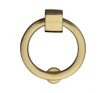 Heritage Brass C6321 Circular Cabinet Drop Ring 50mm - Polished Brass