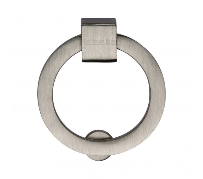 Heritage Brass C6321 Circular Cabinet Drop Ring 50mm - Satin Nickel