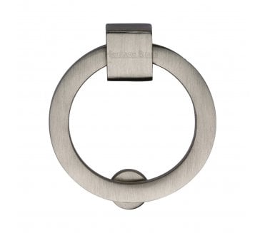 Heritage Brass C6321 Circular Cabinet Drop Ring 50mm - Satin Nickel