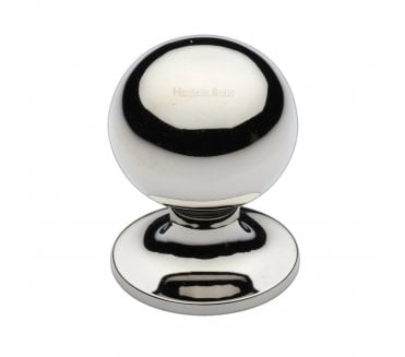 Heritage Brass C8321 Ball Design Cabinet Knobs - Polished Nickel