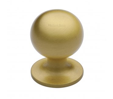 Heritage Brass C8321 Cabinet Knobs Ball Design - Satin Brass