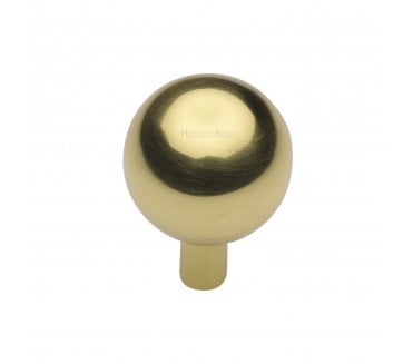 Heritage Brass C8323 Sphere Design Cabinet Knobs - Polished Brass