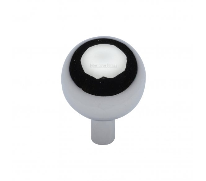 Heritage Brass C8323 Sphere Design Cabinet Knobs - Polished Chrome