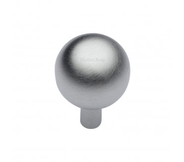 Heritage Brass C8323 Sphere Design Cabinet Knobs - Satin Chrome