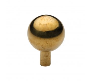 Heritage Brass C8323 Sphere Design Cabinet Knobs - Unlacquered Brass