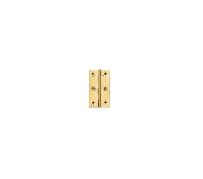 Heritage Brass Cabinet Hinges 51x28mm- Natural Brass (Pair)