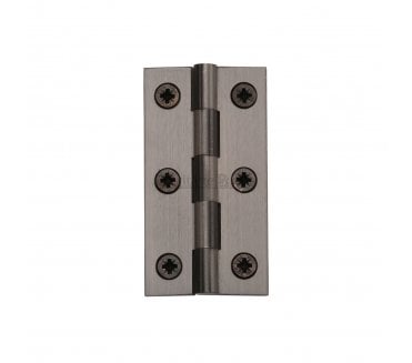 Heritage Brass Cabinet Hinges 64x35mm - Matt Bronze (Pair)