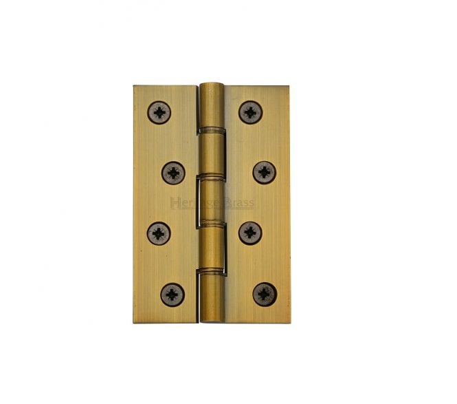 Heritage Brass DPBW Butt Hinges 102x67mm - Antique Brass (Pair)
