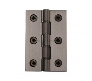 Heritage Brass DPBW Butt Hinges 76x51mm - Matt Bronze (Pair)