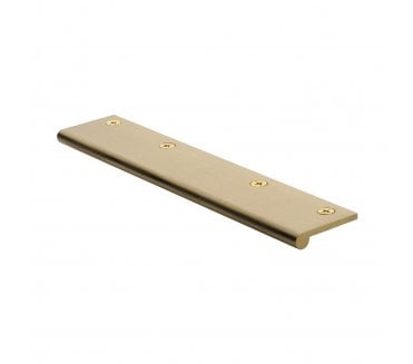 Heritage Brass EP Edge Pull Cabinet Handle 200mm - Satin Brass