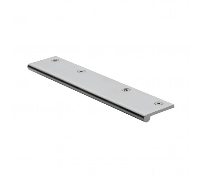Heritage Brass EP Edge Pull Cabinet Handle 200mm - Satin Chrome
