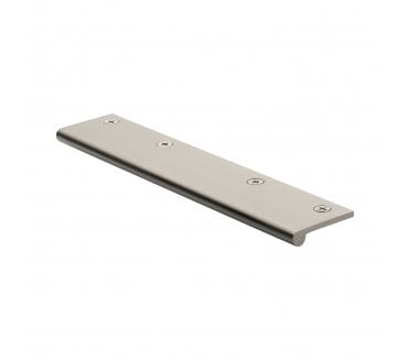 Heritage Brass EP Edge Pull Cabinet Handle 200mm - Satin Nickel