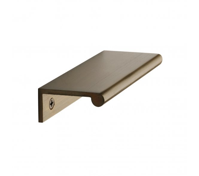 Heritage Brass EPR Edge Pull Cabinet Handle 100mm - Antique Brass
