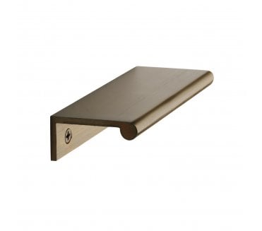 Heritage Brass EPR Edge Pull Cabinet Handle 100mm - Antique Brass