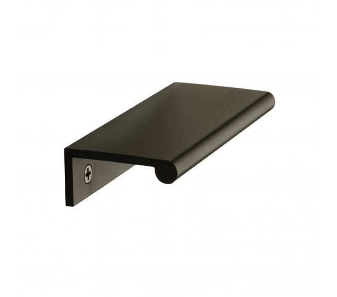 Heritage Brass EPR Edge Pull Cabinet Handle 100mm - Matt Bronze