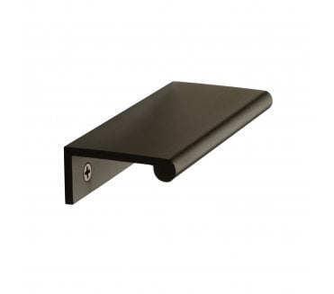 Heritage Brass EPR Edge Pull Cabinet Handle 100mm - Matt Bronze