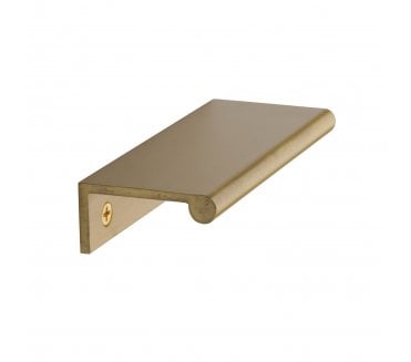 Heritage Brass EPR Edge Pull Cabinet Handle 100mm - Satin Brass