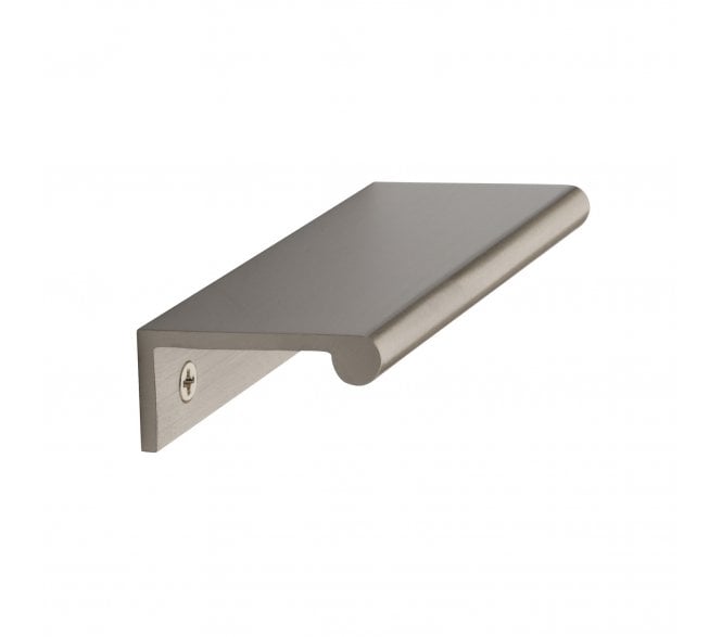 Heritage Brass EPR Edge Pull Cabinet Handle 100mm - Satin Nickel