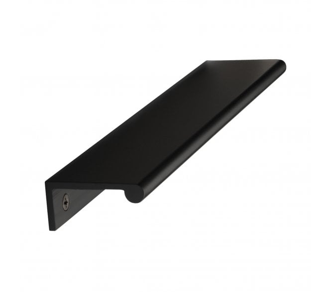 Heritage Brass EPR Edge Pull Cabinet Handle 200mm - Matt Black