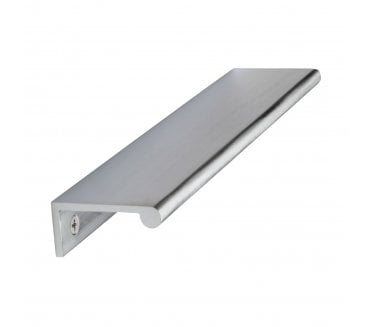 Heritage Brass EPR Edge Pull Cabinet Handle 200mm - Satin Chrome