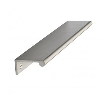 Heritage Brass EPR Edge Pull Cabinet Handle 200mm - Satin Nickel