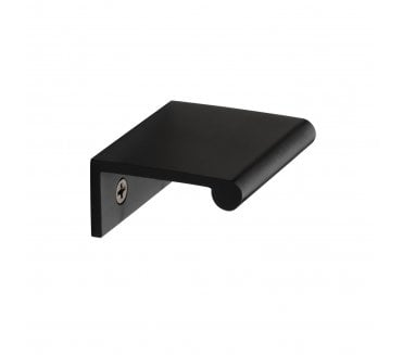 Heritage Brass EPR Edge Pull Cabinet Handle 50mm - Matt Black