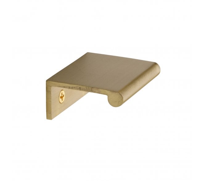 Heritage Brass EPR Edge Pull Cabinet Handle 50mm - Satin Brass