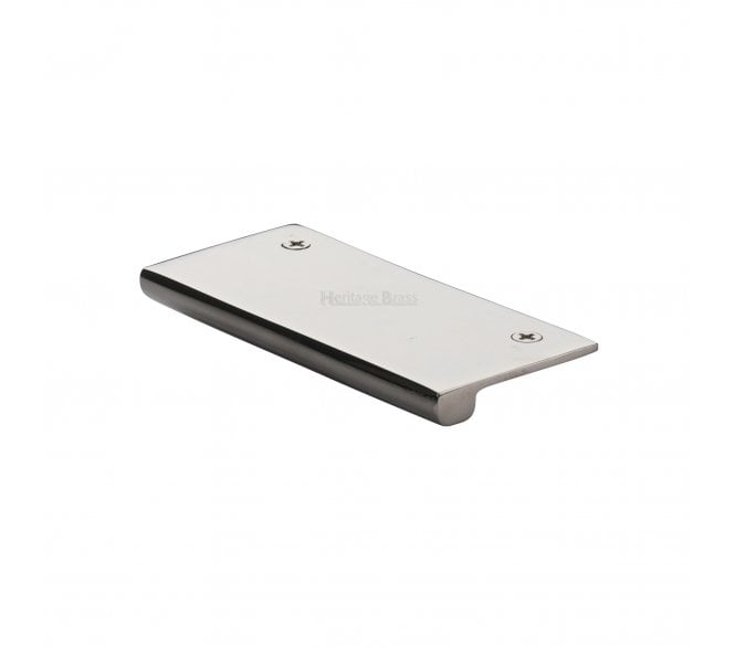 Heritage Brass EPT100-38 EPT Edge Pull Cabinet Handles - Polished Nickel