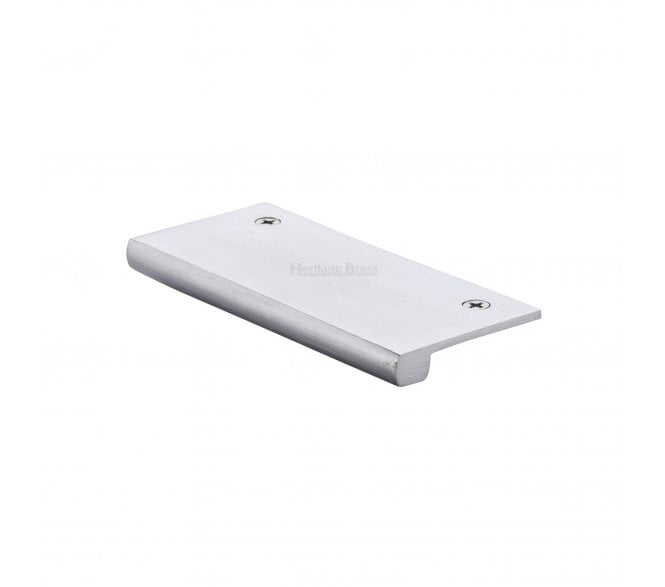 Heritage Brass EPT100-38 EPT Edge Pull Cabinet Handles - Satin Chrome