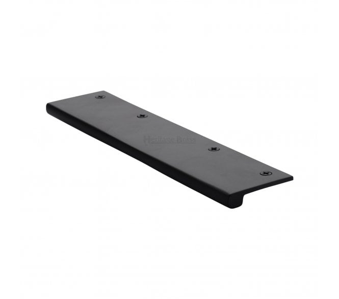 Heritage Brass EPT200-38 EPT Edge Pull Cabinet Handles - Matt Black