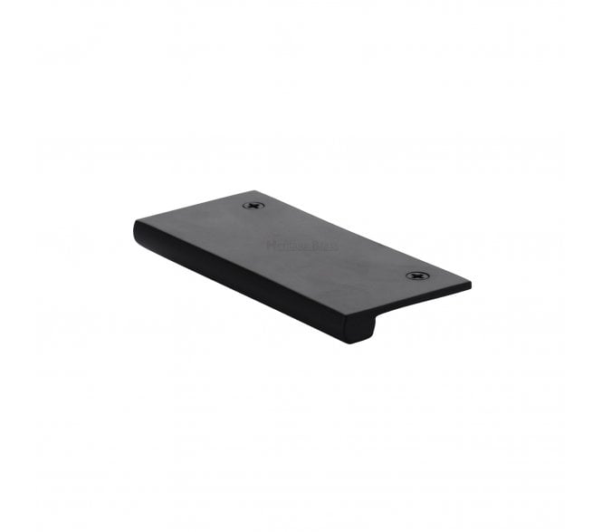 Heritage Brass EPT50-38 EPT Edge Pull Cabinet Handles - Matt Black