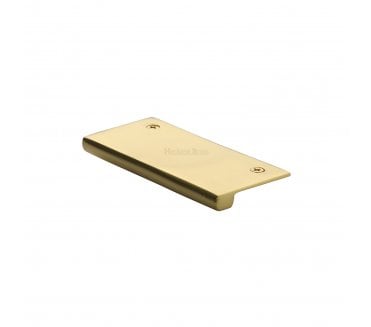 Heritage Brass EPT50-38 EPT Edge Pull Cabinet Handles - Polished Brass