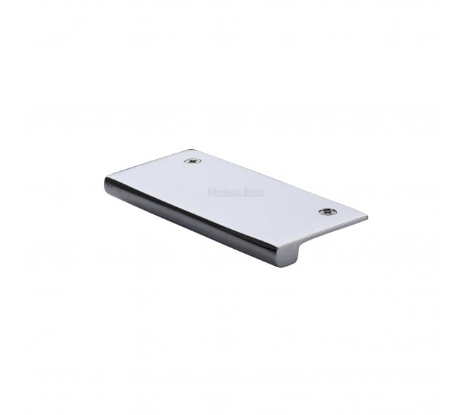 Heritage Brass EPT50-38 EPT Edge Pull Cabinet Handles - Polished Chrome