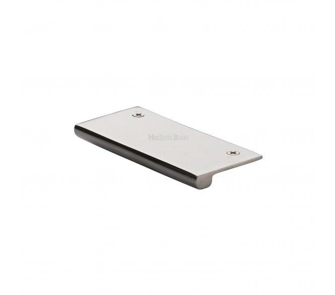Heritage Brass EPT50-38 EPT Edge Pull Cabinet Handles - Polished Nickel