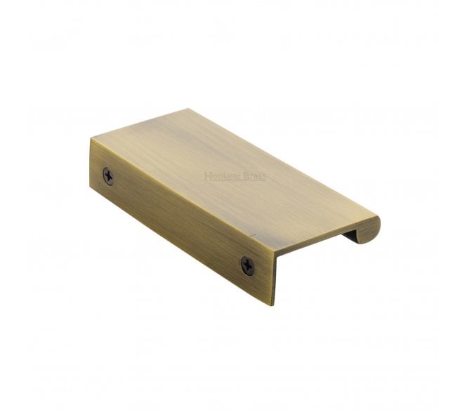 Heritage Brass EPTR100-44 EPTR Edge Pull Cabinet Handles - Antique Brass