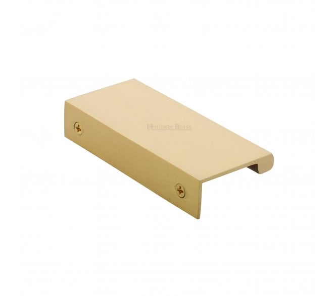 Heritage Brass EPTR100-44 EPTR Edge Pull Cabinet Handles - Satin Brass