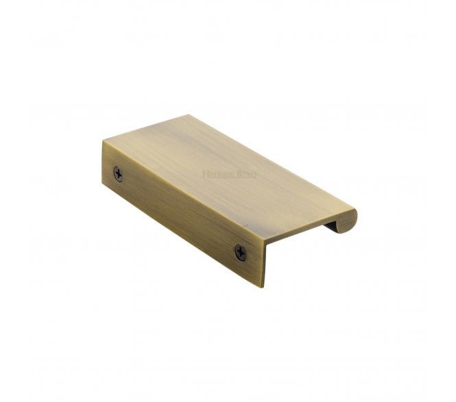 Heritage Brass EPTR50-44 EPTR Edge Pull Cabinet Handles - Antique Brass