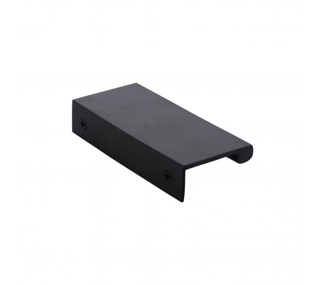 Heritage Brass EPTR50-44 EPTR Edge Pull Cabinet Handles - Matt Black