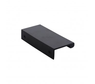 Heritage Brass EPTR50-44 EPTR Edge Pull Cabinet Handles - Matt Black