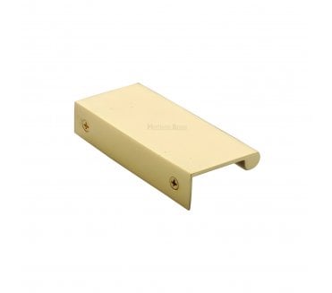 Heritage Brass EPTR50-44 EPTR Edge Pull Cabinet Handles - Polished Brass