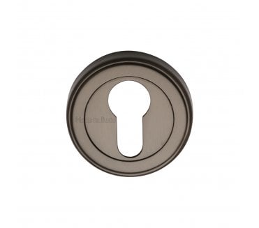 Heritage Brass ERD7020 Euro Profile Escutcheon - Matt Bronze