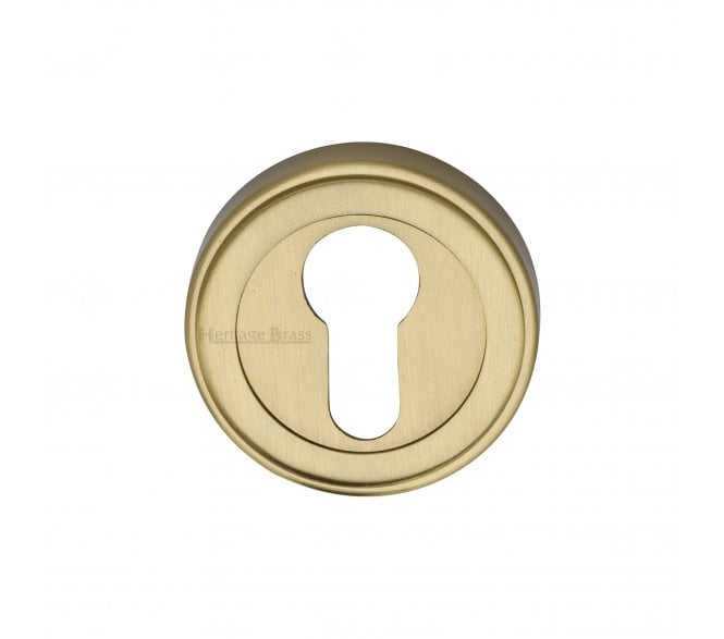 Heritage Brass ERD7020 Euro Profile Escutcheon - Satin Brass