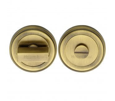 Heritage Brass ERD7030 Bathroom Turn & Release Set 53mm - Antique Brass