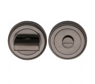 Heritage Brass ERD7030 Bathroom Turn & Release Set 53mm - Matt Bronze