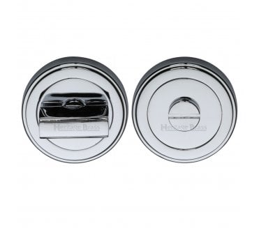 Heritage Brass ERD7030 Bathroom Turn & Release Set 53mm - Polished Chrome