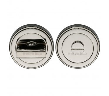 Heritage Brass ERD7030 Bathroom Turn & Release Set 53mm - Polished Nickel