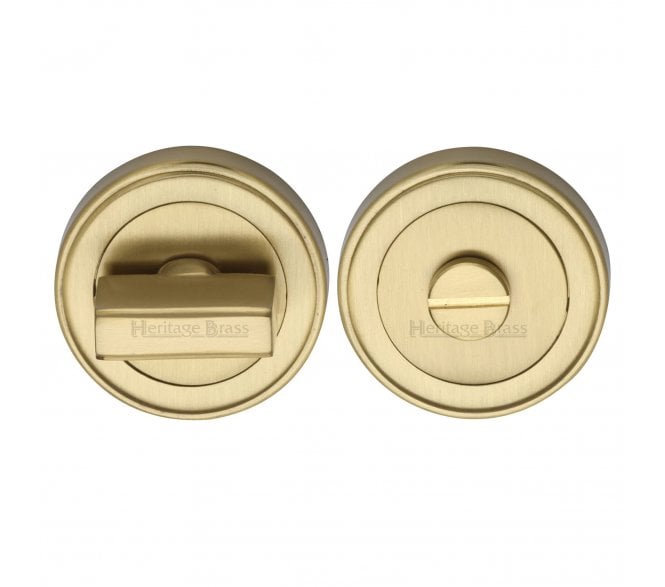 Heritage Brass ERD7030 Bathroom Turn & Release Set 53mm - Satin Brass
