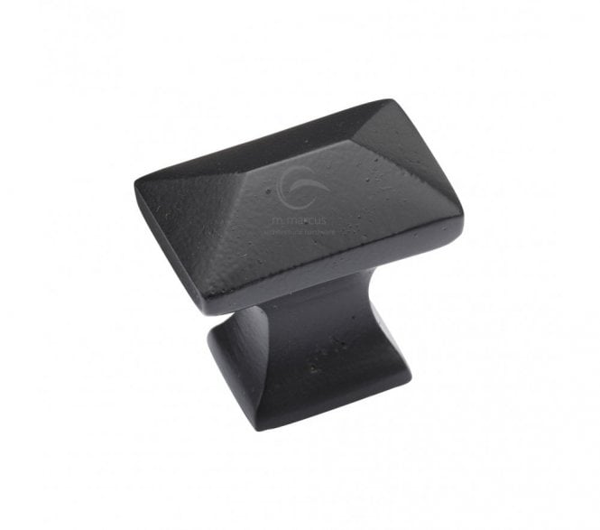 Heritage Brass FB2232 Cabinet Knob Pyramid Design 35mm - Rustic Black
