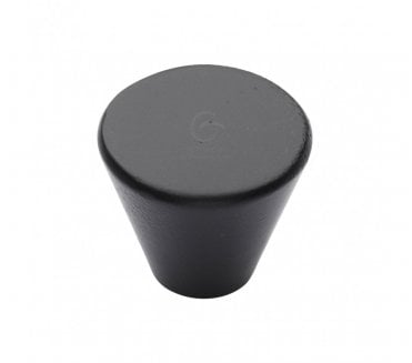 Heritage Brass FB3189 Cabinet Knobs Round Cone Design - Rustic Black