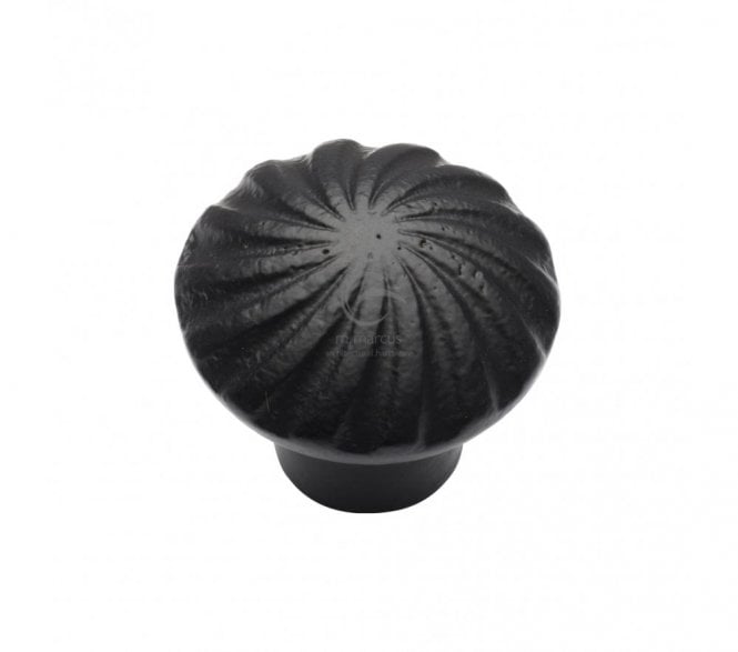 Heritage Brass FB3891 Cabinet Knobs Wheel Design - Rustic Black